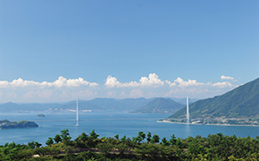 自然の多い町 瀬戸内海